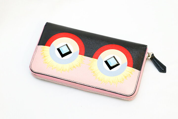 楽天市場】FENDI(フェンディ） モンスターラウンド長財布 レザー 箱 