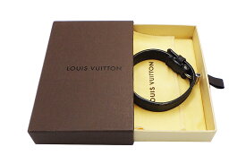LOUISVUITTON(ルイヴィトン）M6690D　ダミエ　グラフィット ブラスレ　カフ イット　袋・外箱付き【中古】【人気】【美品】7364.