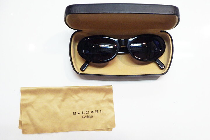 楽天市場】BVLGARI(ブルガリ）サングラス ブラック 外箱・ケース付き 