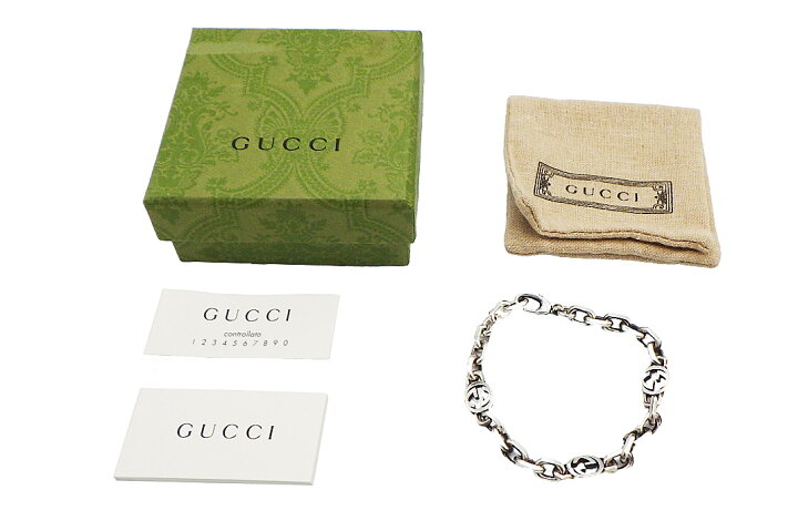 楽天市場】GUCCI(グッチ） インターロッキングG 620798 ブレスレット 