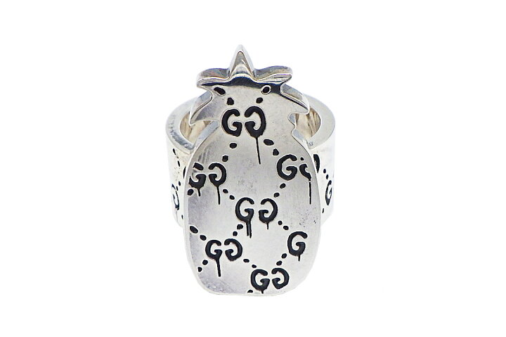 楽天市場】GUCCI(グッチ）リング ゴーストパイナップル SV925 #12 外箱 