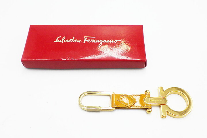 楽天市場】Salvatore Ferragamo(フェラガモ） ガンチーニ レザー 