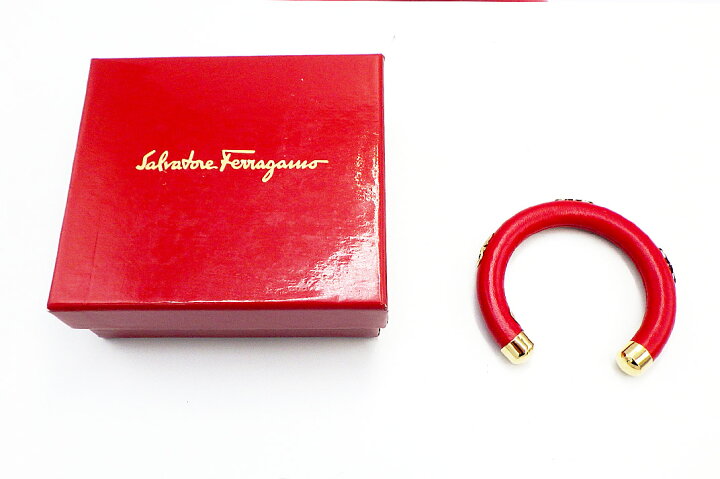 楽天市場】Salvatore Ferragamo(フェラガモ） ガンチーニ バングル 