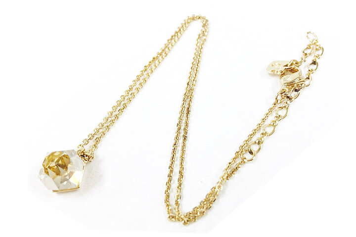 楽天市場】SWAROVSKI(スワロフスキー）ネックレス ダイヤカット 中古 