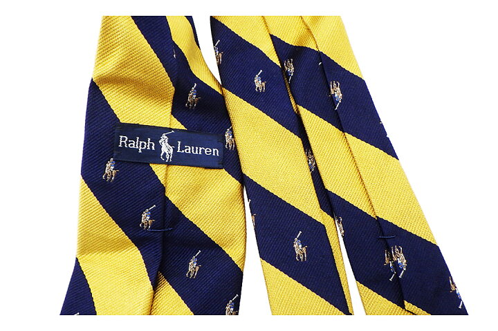 楽天市場】RALPH LAUREN(ラルフローレン）ネクタイ ポロプレイヤー 