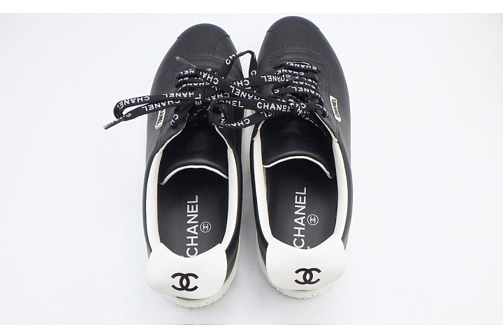 楽天市場】CHANEL(シャネル） G34145 ローカットスニーカー カーフ 