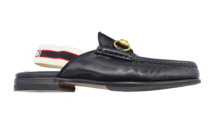 楽天市場】GUCCI(グッチ） 19SSホースビット ストライプスリングバック 