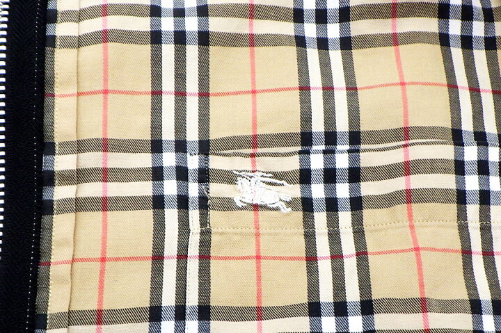 楽天市場】BURBERRY(バーバリー）ジップアップ アウタージャケット 