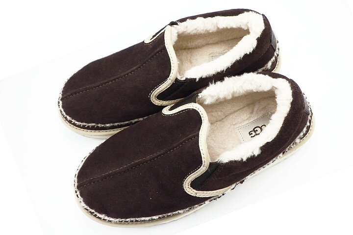 楽天市場】UGG(アグ） モカシンシューズ スェード ファー サイズ＃8 