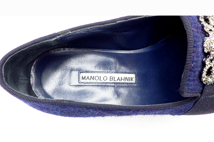 楽天市場】Manolo Blahnik（マノロ・ブラニク） ローファー ドレス 
