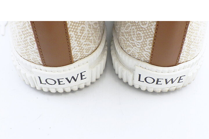 楽天市場】LOEWE(ロエベ）ハイカットスニーカー アナグラム ハイカット  