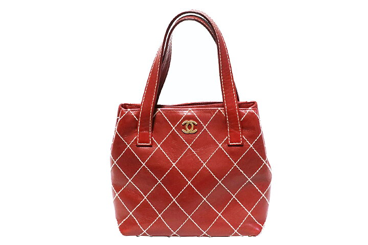 楽天市場】CHANEL(シャネル）ワイルドステッチ トートバッグ 7386049 