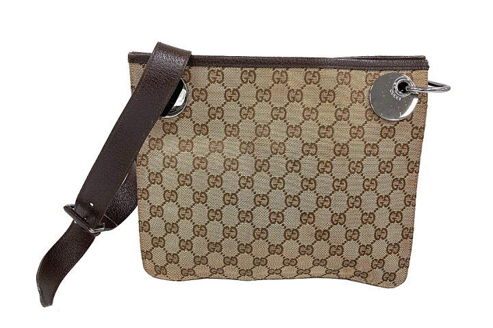 楽天市場】GUCCI(グッチ） GGワンショルダーバッグ 120841 キャンバス  