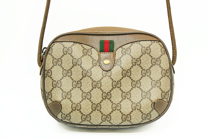 楽天市場】GUCCI(グッチ）89.02.066 オールドグッチ シェリーライン GG  