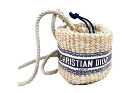 Christian Dior (ディオール）　ノベルティ ストローポーチ 　外箱付き　【中古】【人気】【美品】.10882.