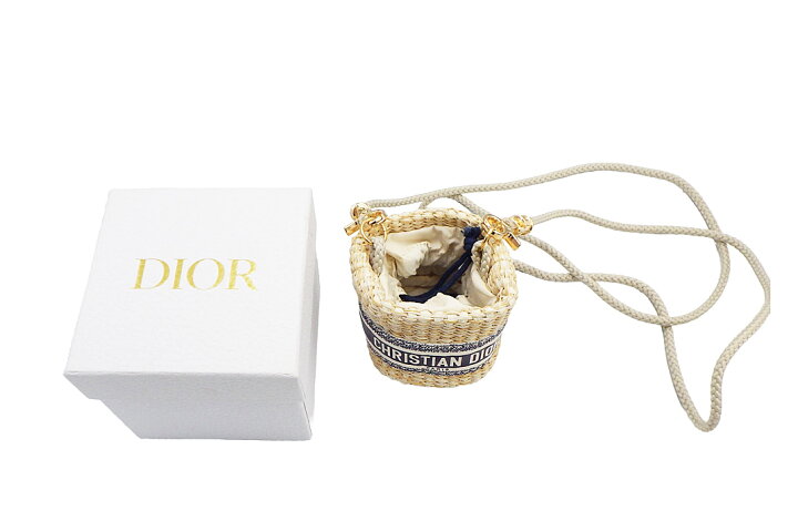 楽天市場】Christian Dior (ディオール） ノベルティ ストローポーチ 