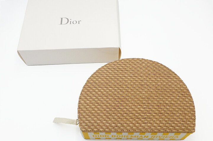 楽天市場】Christian Dior (ディオール）ポーチ ストライプ ペーパー 