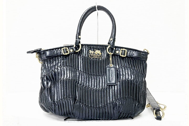 楽天市場】COACH(コーチ）マディソンギャザードリンジーショルダー 