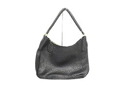 FENDI(フェンディ）セレリア ワンショルダーバッグ　ブラック　レザー　【中古】【人気】【お勧め】2668.