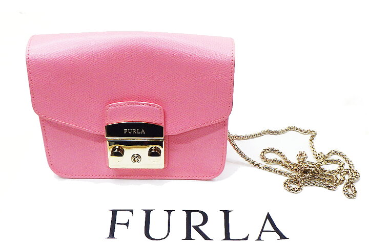 楽天市場】FURLA(フルラ）メトロポリス チェーン ショルダーバッグ PVC  