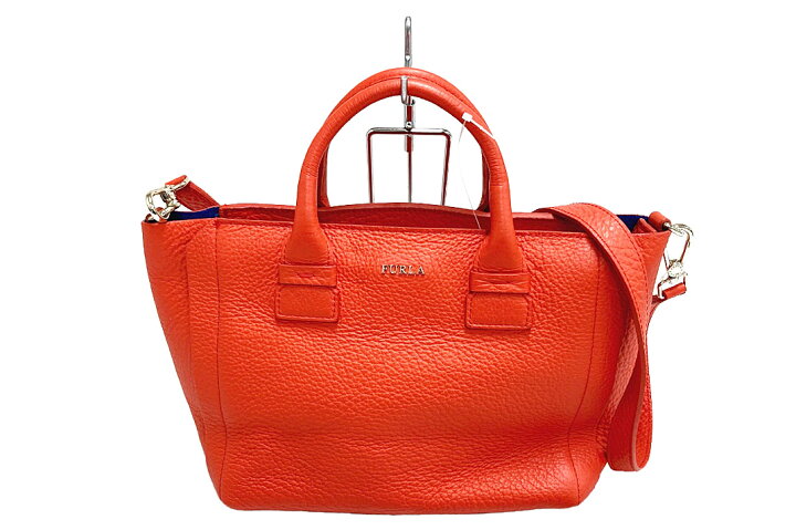 楽天市場】FURLA(フルラ）2wayショルダーバッグ レザー オレンジ 