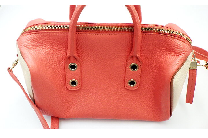楽天市場】FURLA(フルラ）2WAYハンドバッグ レザー ピンク ショルダー 