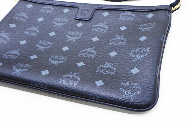 楽天市場】MCM(エムシーエム）ショルダーバッグ ロゴグラム PVC/レザー 
