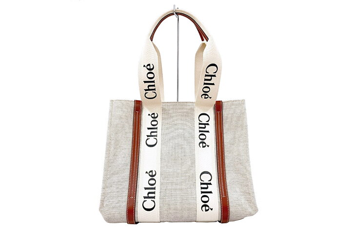 楽天市場】Chloe(クロエ）WOODY ウッディトートバッグ キャンバス 