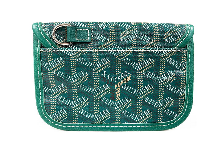 楽天市場】GOYARD(ゴヤール）ANJOU 付属ポーチ グリーン PVC【中古 