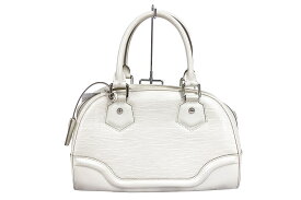 LOUISVUITTON(ルイヴィトン）M5932J ボーリング モンテーニュPM エピ 　ハンドバッグ　 ホワイト【中古】【人気】【お買い得品】7462.