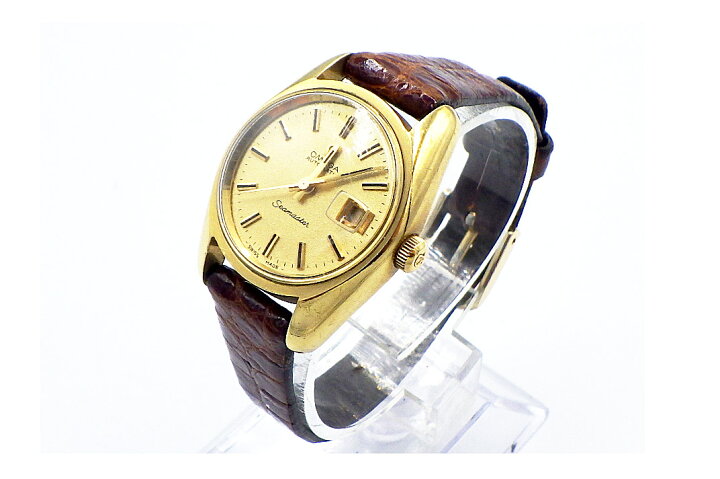 楽天市場】OMEGA(オメガ）シーマスターAT レディース プラ風防 自動  