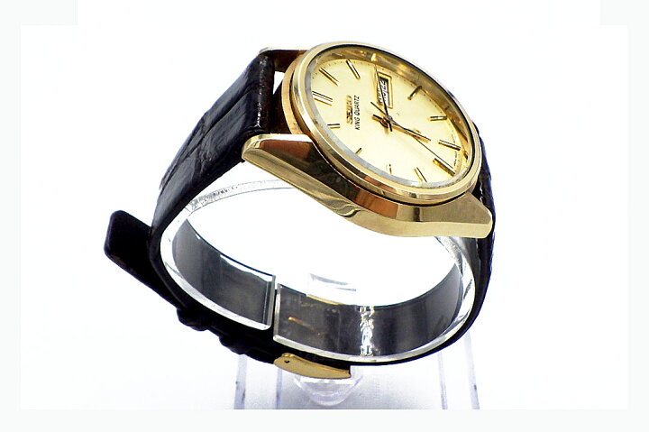 楽天市場】SEIKO(セイコー） キングクォーツ デイデイト 4823-8000-G  