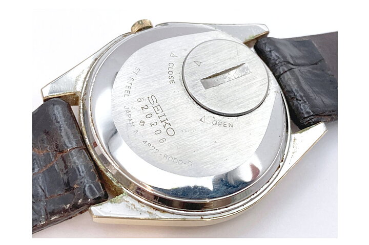 楽天市場】SEIKO(セイコー） キングクォーツ デイデイト 4823-8000-G 