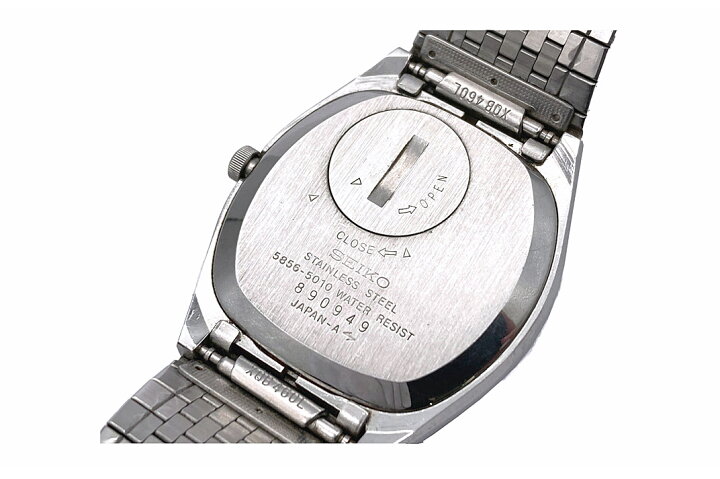 楽天市場】SEIKO(セイコー） キングクォーツ 5856-5010 メンズクォーツ 