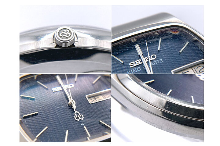 楽天市場】SEIKO(セイコー） キングクォーツ 5856-5010 メンズクォーツ 
