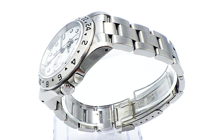 楽天市場】ROLEX(ロレックス)エクスプローラー2 16570 U番 オールトリチウム 白文字盤 自動巻き 【中古】【人気】【注目商品】90001. : ドルチェモデルノ 楽天市場店
