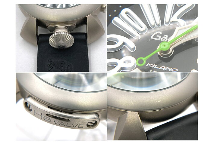 楽天市場】【GaGaMILANO】ガガミラノ ダイビングチタン48MM 5040.1 