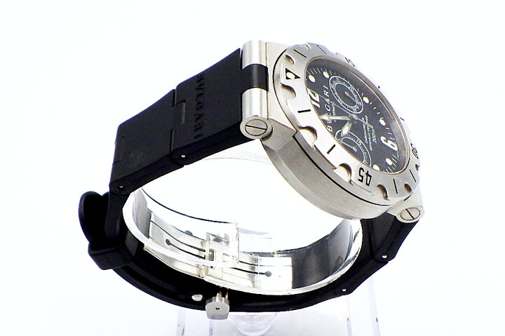 楽天市場】BVLGARI(ブルガリ）SCB38S ディアゴノ スクーバ クロノ 