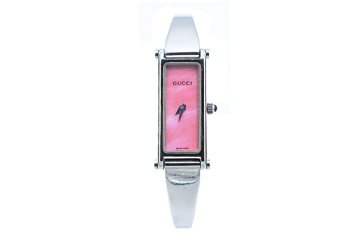 楽天市場】GUCCI(グッチ）バングルウォッチ レディースクォーツ 1500L  