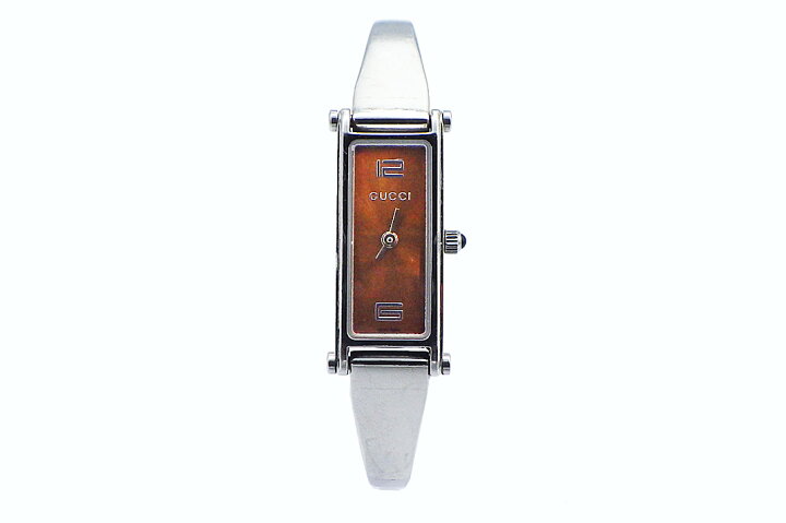 楽天市場】GUCCI(グッチ）バングルウォッチ レディースクォーツ 1500L  