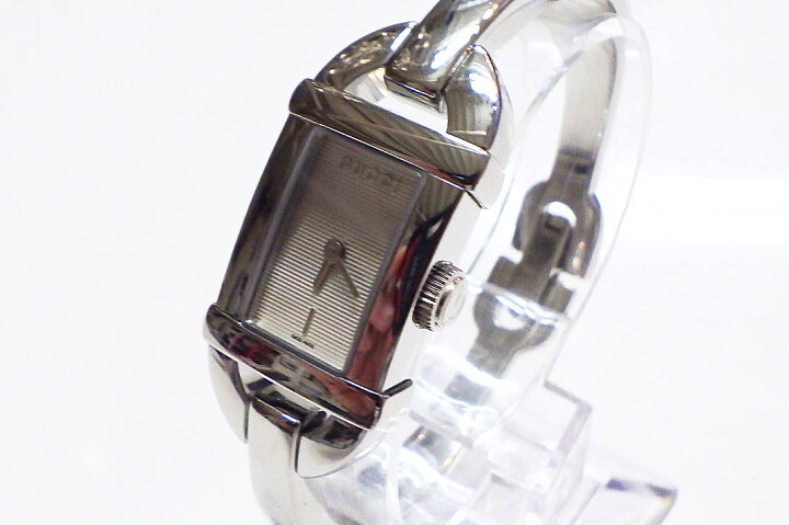 楽天市場】GUCCI(グッチ）レディースクオーツ 6800L SS 【中古】【人気  