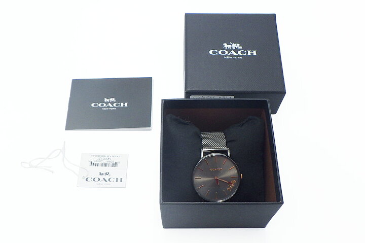 楽天市場】COACH(コーチ） CA.120.7.34.1600 メンズクォーツ 内箱付き 