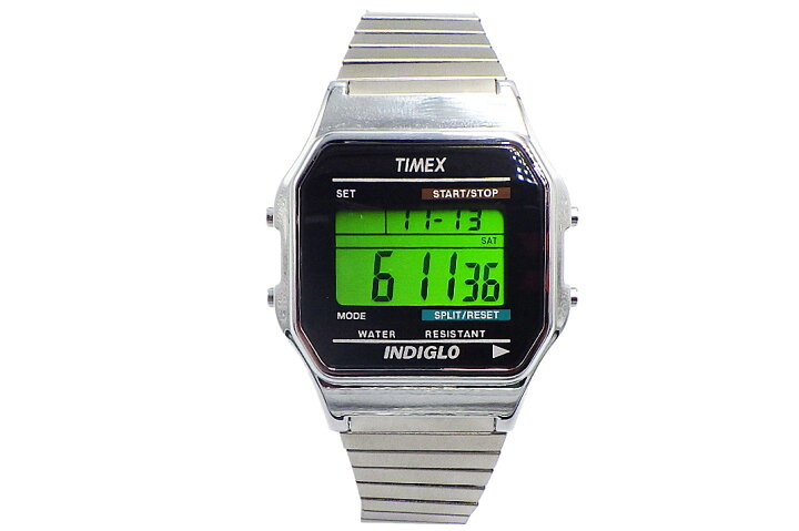 楽天市場】TIMEX(タイメックス）クラシックデジタル T78587 メタル 