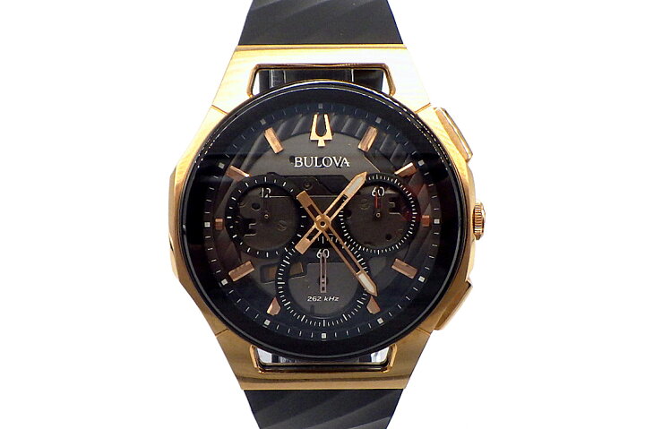 楽天市場】Bulova(ブローバ）カーブ クロノグラフQZ メンズ 98A185 取 