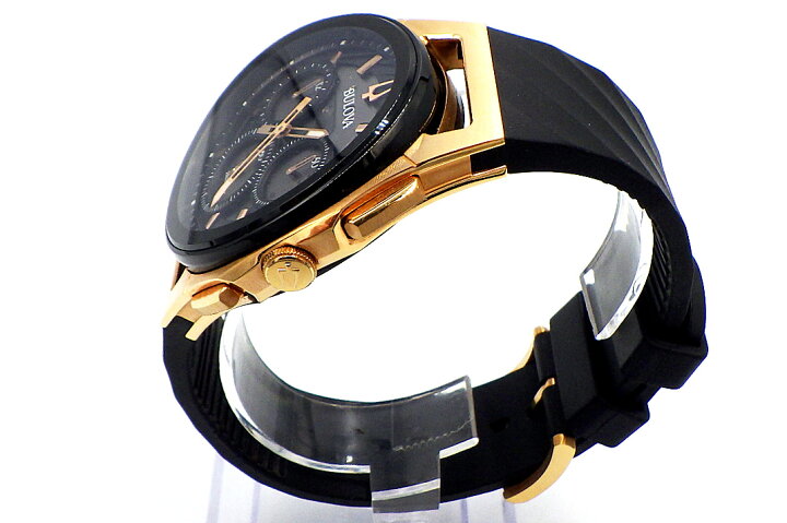 楽天市場】Bulova(ブローバ）カーブ クロノグラフQZ メンズ 98A185 取 