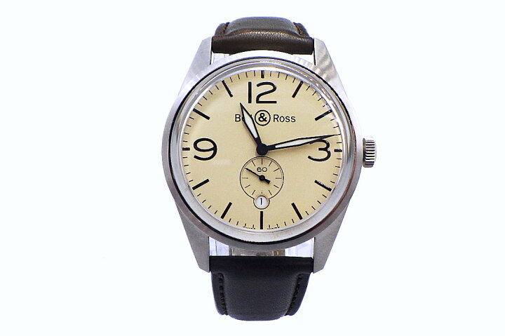 楽天市場】Bell&Ross(ベルアンドロス）ヴィンテージ BR 123 自動巻き  
