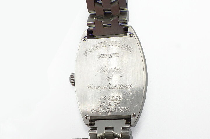 楽天市場】FRANCK MULLER(フランクミュラー）カサブランカ 7500S6 手 