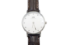 DANIEL WELLINGTON(ダニエルウェリントン）Classy Glasgow 26mm　シルバー　レディースクォーツ　【中古】【人気】【美品】.4373.