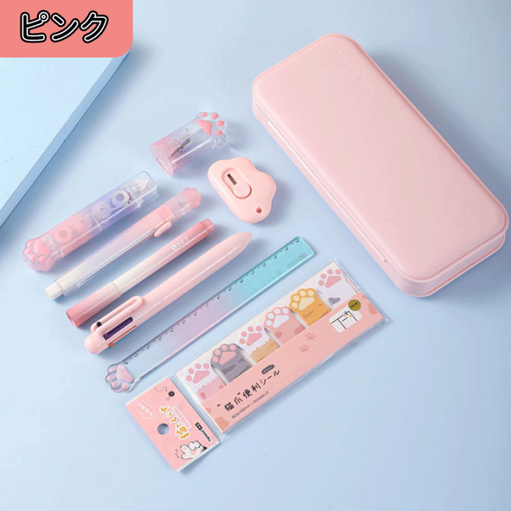 楽天市場】＼5倍ポイント／文房具セット 携帯便利 収納ケース付 鉛筆