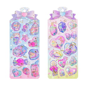 【新発売&先行予約&後日値上げ】水入りシール ぷっくり ウォーターシール 3D 立体 精巧な柄 手帳用装飾 DIY クリエイティブ ファッション 個性的 かわいい ギフト 送料無料